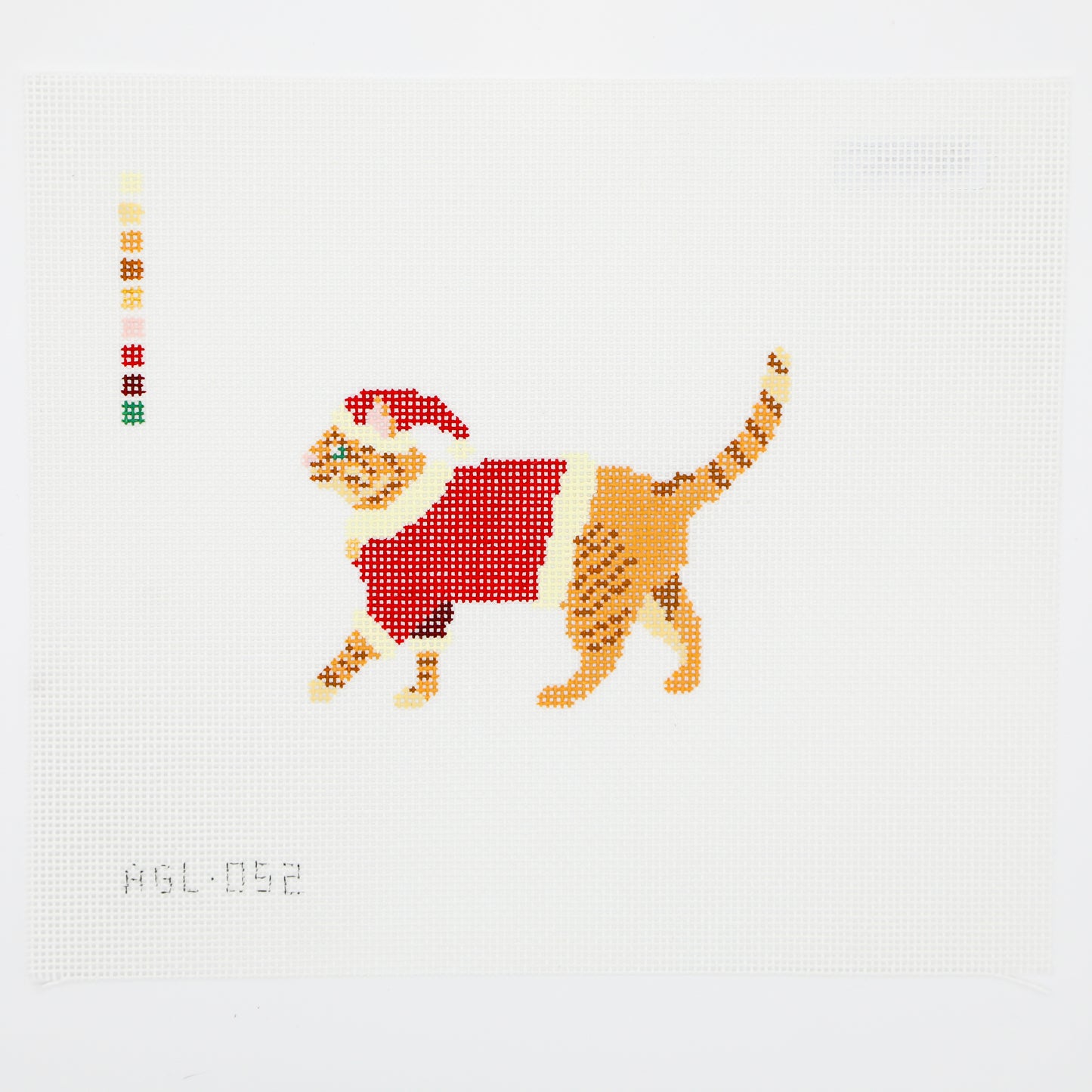 Santa Orange Cat
