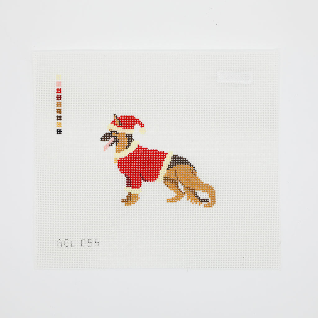 Santa German Shepherd