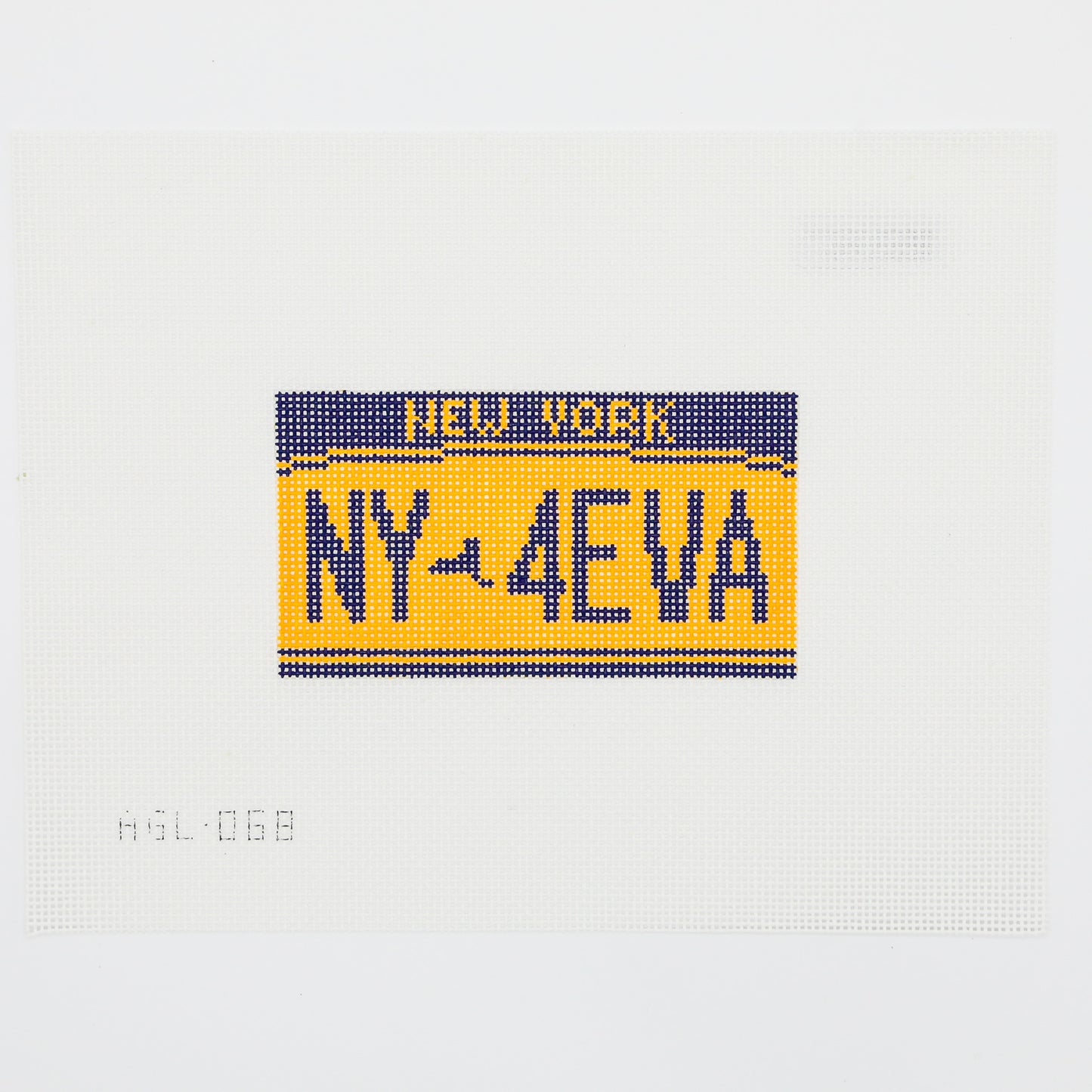 NY 4EVA License Plate