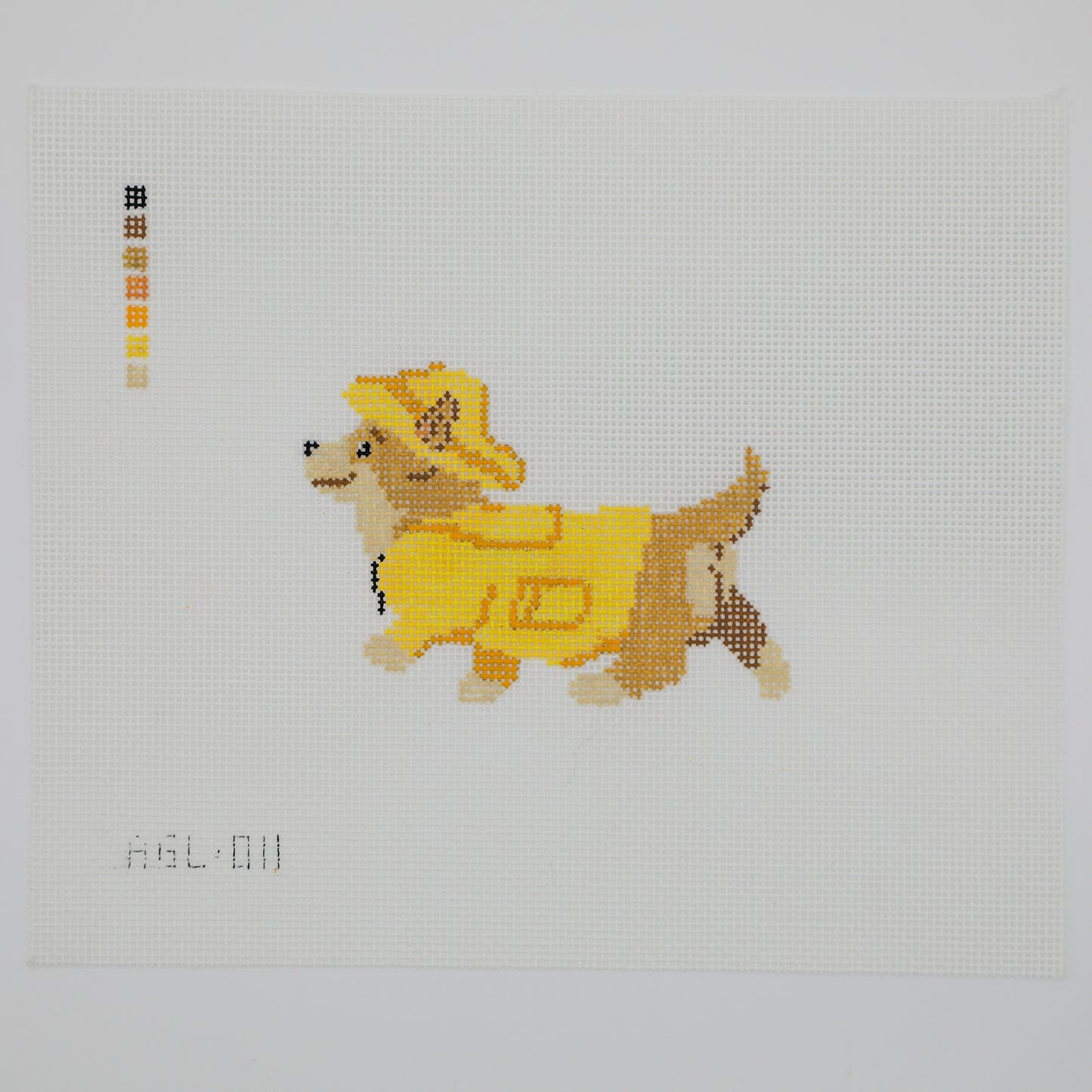 Corgi in a Raincoat