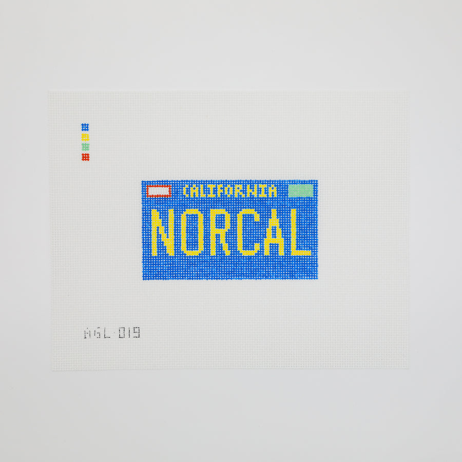 NORCAL License Plate