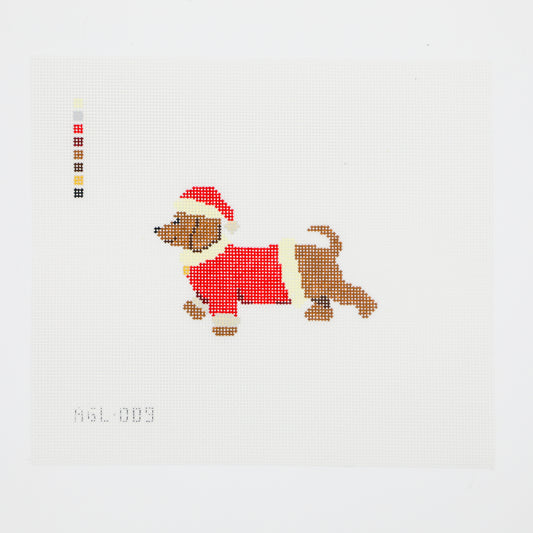Santa Dachshund