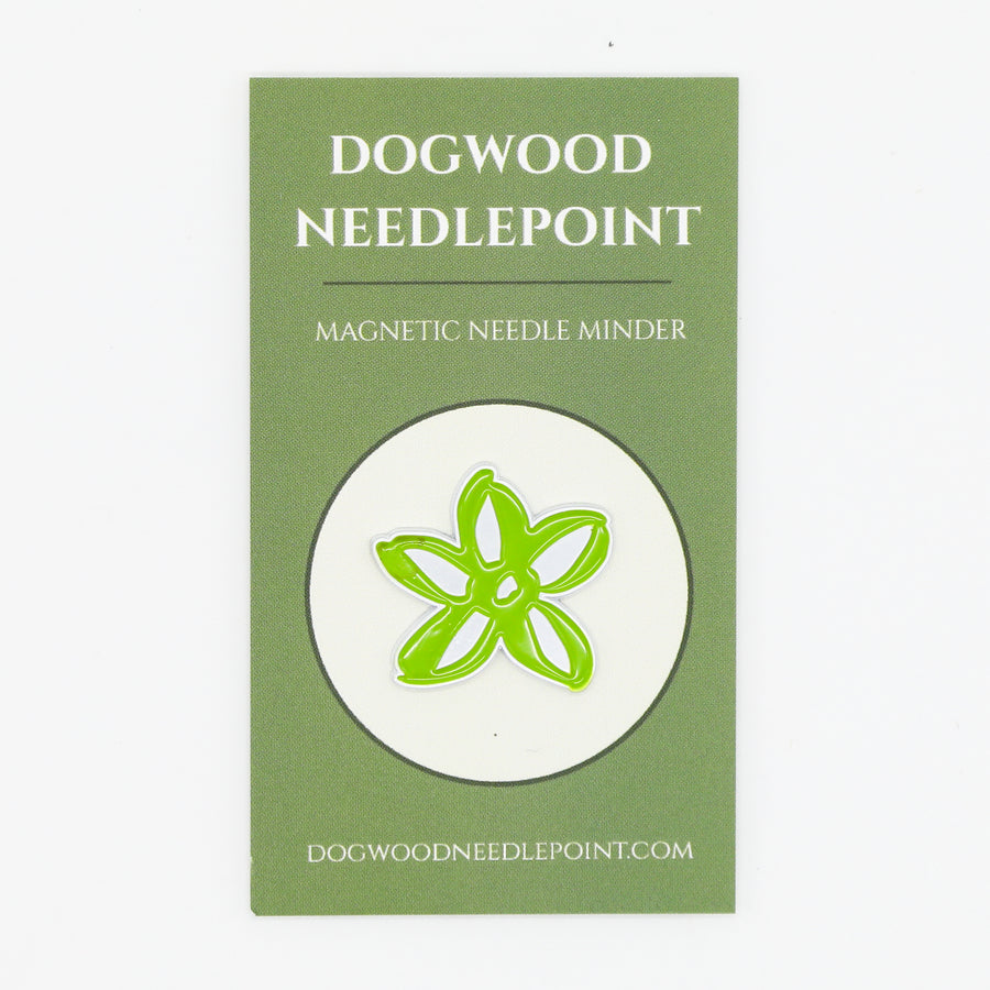 DOGWOOD NEEDLEPOINT LOGO NEEDLE MINDER