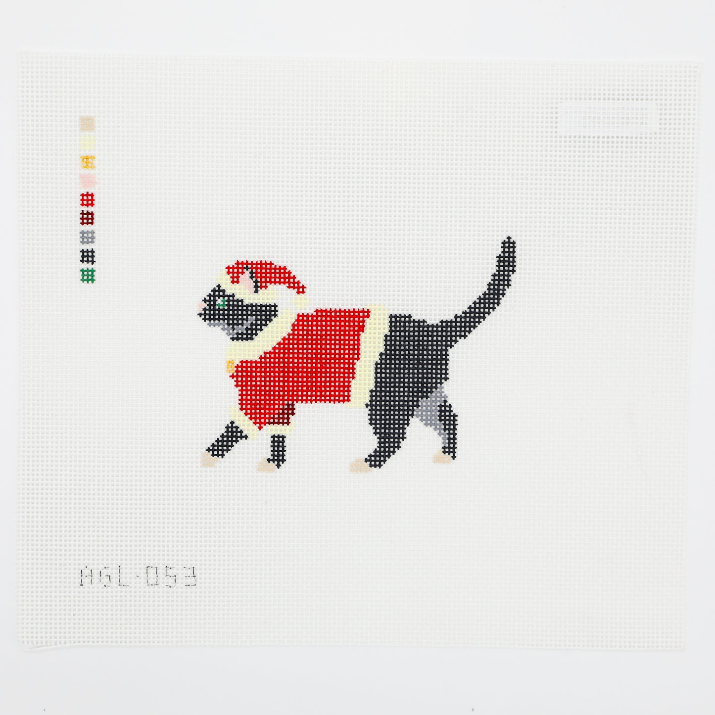 Santa Black Cat
