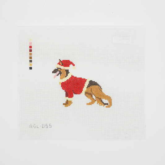 Santa German Shepherd