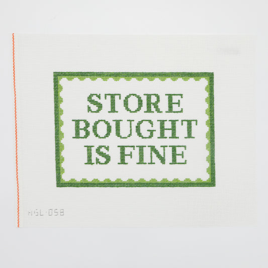 Store Bought is Fine