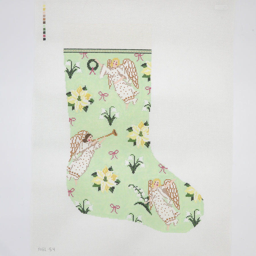 LILLY OF THE VALLEY STOCKING