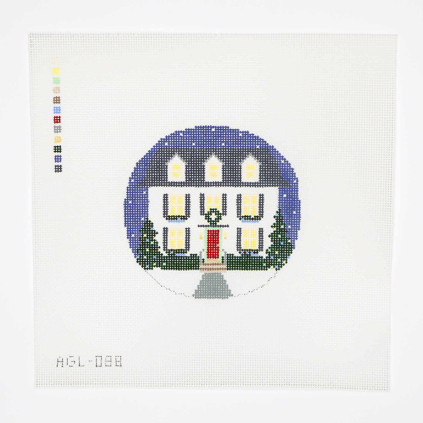 Christmas Clapboard House