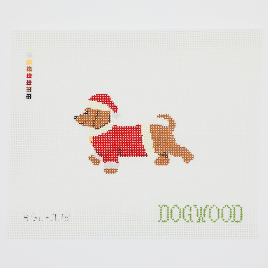 SANTA DACHSHUND