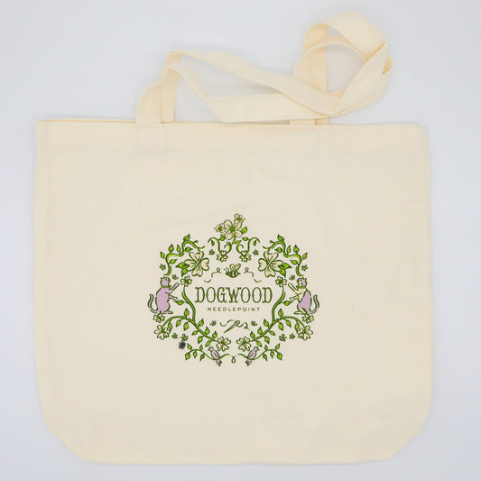 Dogwood Canvas Tote