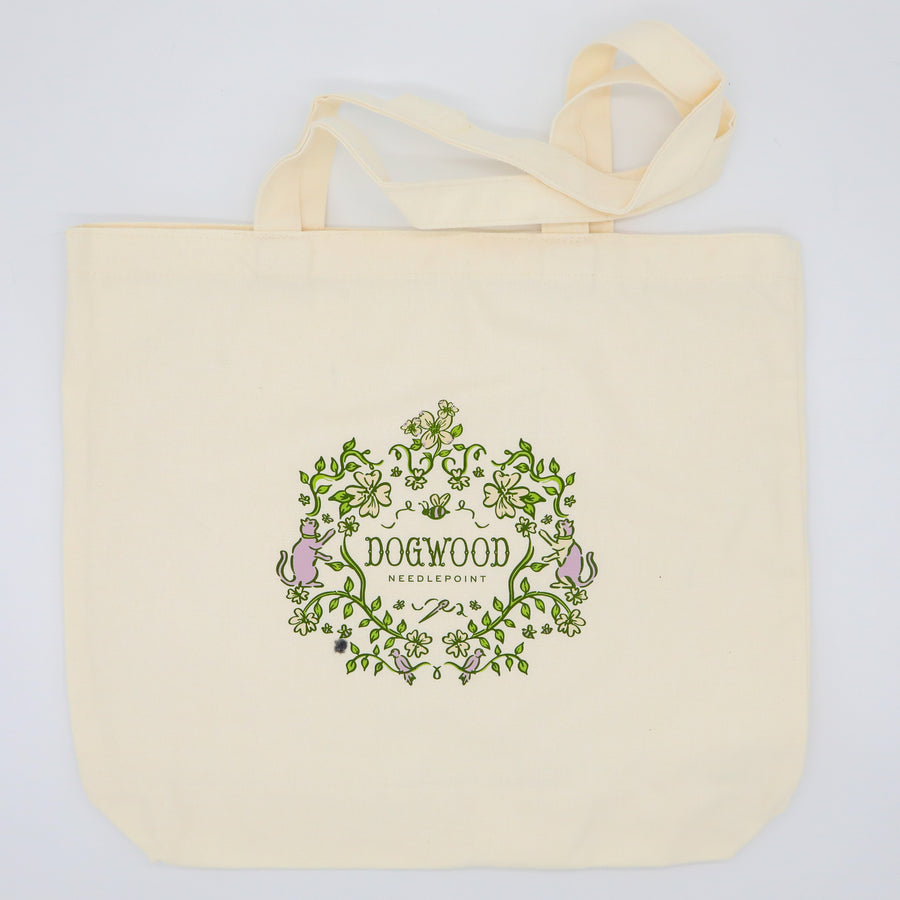 Dogwood Canvas Tote