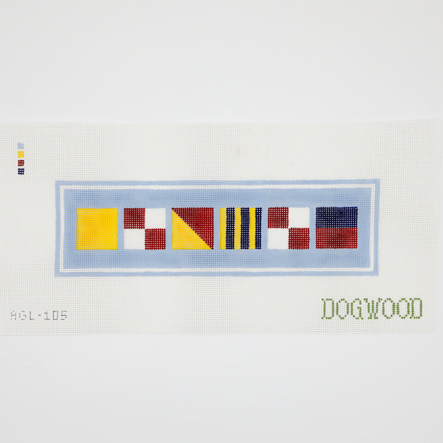 QUOGUE IN NAUTICAL FLAGS