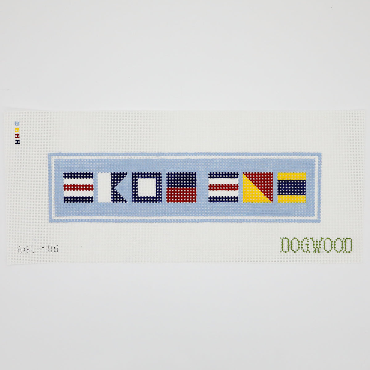 Cape Cod Flag Valance Cape Cod in Nautical Flags – Dogwood Needlepoint