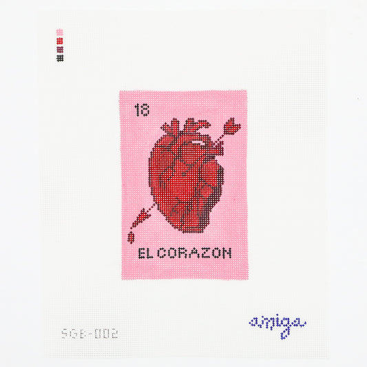 El Corazón Lotería Card