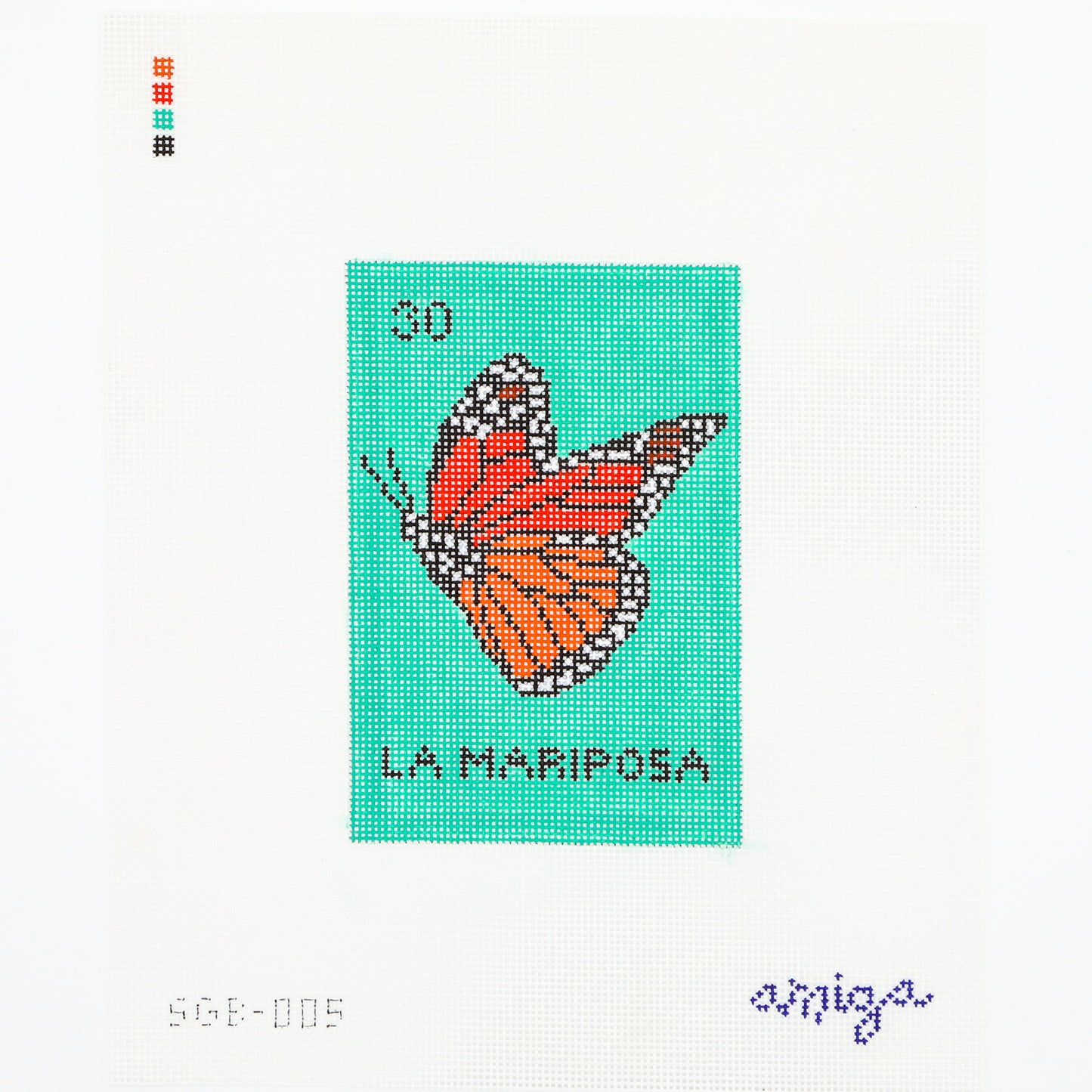 La Mariposa Lotería Card