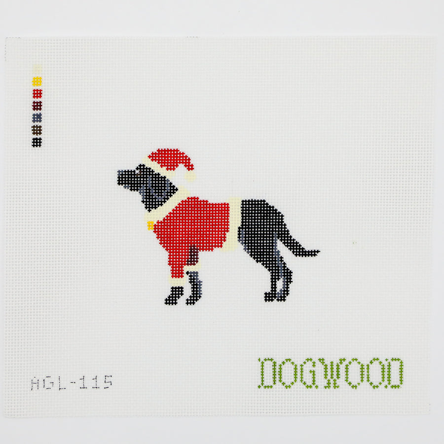 SANTA BLACK LAB