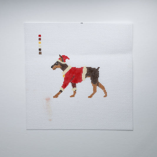 Santa Doberman