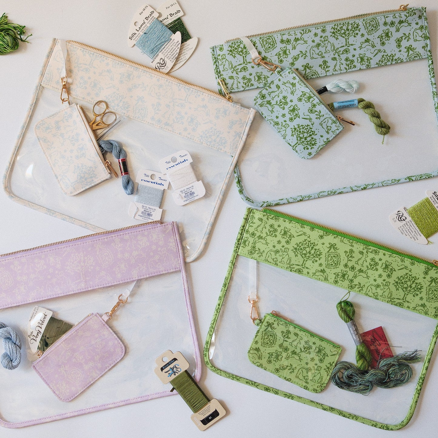 SIGNATURE TOILE PROJECT BAG
