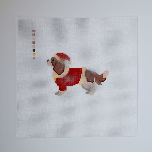 Santa Cavalier King Charles Spaniel